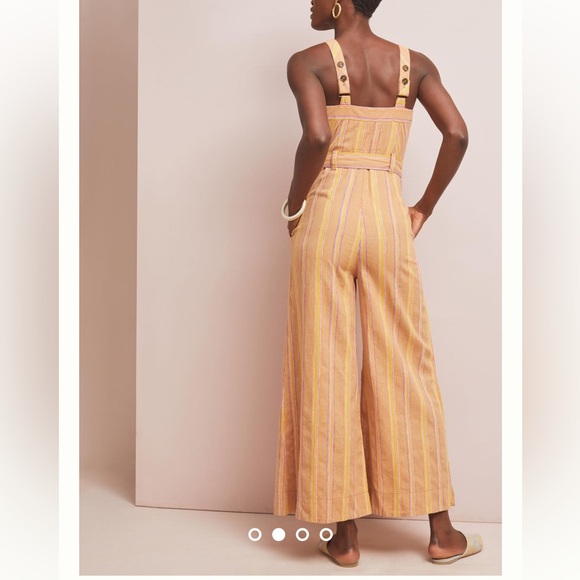 Anthropologie Arlene Wide Leg Jumpsuit - Picture 3 of 10